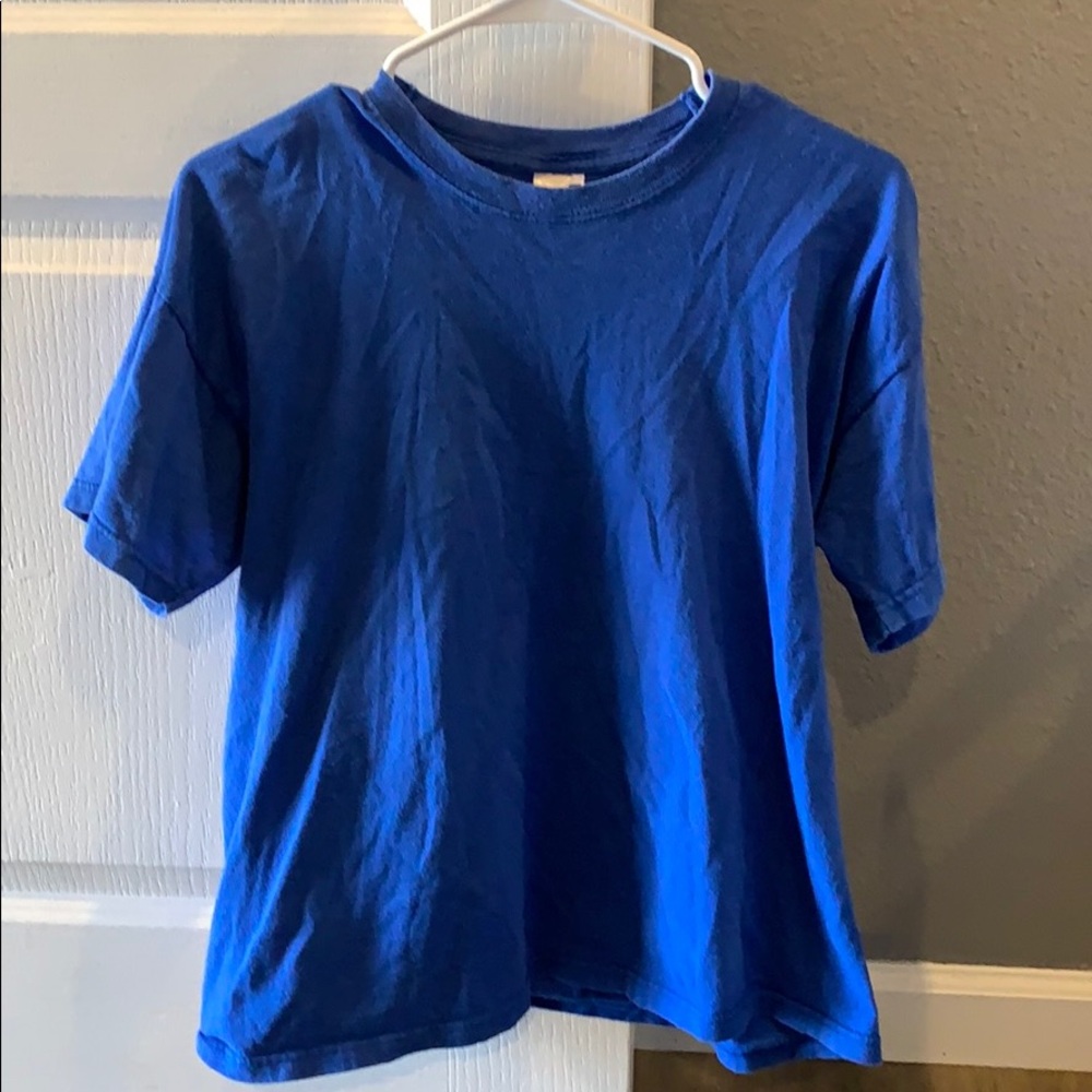 Blue t-shirt